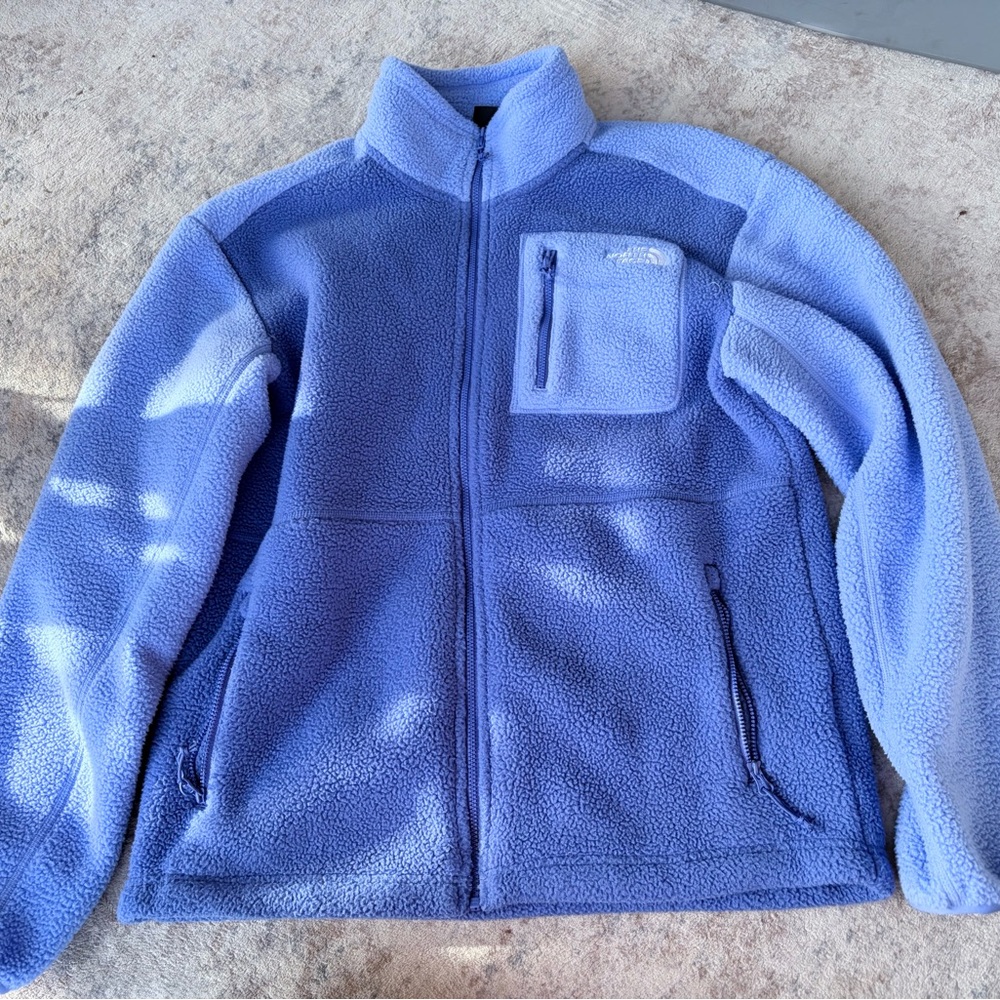 The North Face Purple Sherpa Fleece